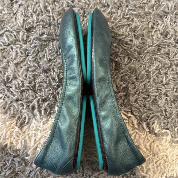 Tieks Tahitian Pearl Leather Ballet Ballerina Flats Shoes Limited Edition - Picture 10 of 17